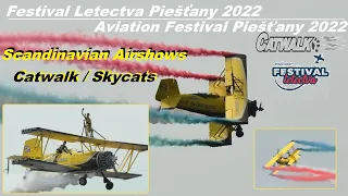 Catwalk / Skycats 🇸🇪 ▲ GRUMMAN G-164A Ag-Cat ▲ Festival Letectva Piešťany 2022
