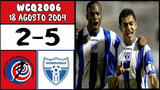 Costa Rica [2] vs. Honduras [5] RESUMEN -8.18.2004- WCQ2006