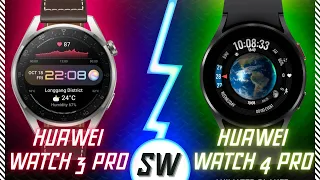 Обзор и Сравнение Huawei Watch 4 PRO и Huawei Watch 3 PRO