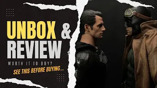 Hot Toys Zack Snyder's Justice League - Superman and Knightmare Batman Unboxing and Review 4K