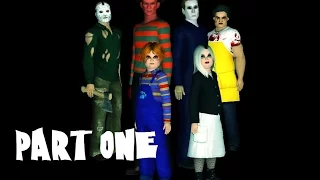 VS - Part ll - Alliance (Freddy vs Jason vs Michael vs Leatherface vs Chucky) (Part 1 / 20) Sims 3