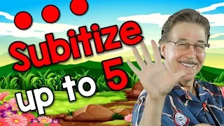 Subitize Up To 5 (soo-bi-tize) | Math Song for Kids | Jack Hartmann