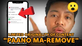 🤔 Paano Ma-Remove ang UNORIGINAL CONTENT and LIMITED ORIGINALITY of CONTENT? 🤔 #limitedoriginal