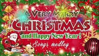 Best Non Stop Christmas Songs Medley 2022 🎅🎄⛄ MERRY CHRISTMAS & HAPPY NEW YEAR 2022 🎄