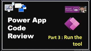 power apps code review tool |powerapp code review tool video 3