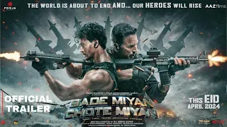 Bade Miyan Chote Miyan | Official Trailer | Tiger Shroff | Akshay Kumar | Sonakshi Sinha | Concept