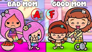 GOOD MOM VS BAD MOM 😀😭 Sad Story | Toca Life World | Toca Boca