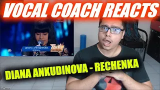 Vocal Coach REACTS to Diana Ankudinova - Rechenka Диана Анкудинова 14 лет, г. Тольятти. «Реченька»