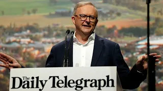 Anthony Albanese the 'climate crusader’ receives sour welcome from farmer protest