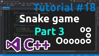 C++ Tutorial 18 - Simple Snake Game (Part 3)