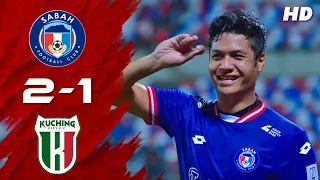 SABAH FC 2-1 KUCHING CITY FC | LS3 |  EXTENDED HIGHLIGHTS | 25 MEI 2024