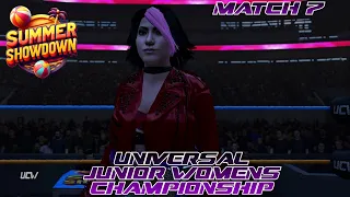 WWE 2K23 - UCW - Summer Showdown - Match 7: Universal Junior Womens Championshp
