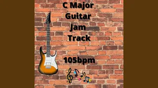 C Major Guitar Jam Track (105bpm)