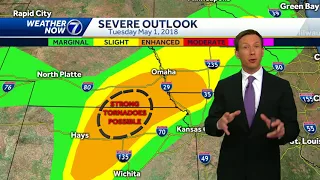 Updating the severe weather potential Tuesday through the middle of the week