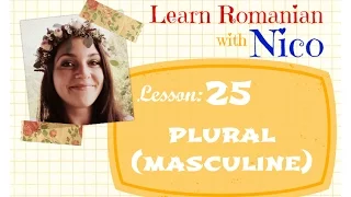 Learn Romanian with Nico - Plural in Romanian (Masculine)