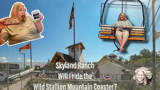 SkyLand Ranch | Will I Ride Wild Stallion Mountain Coaster? | Create a Candy Bar | Sevierville | POV