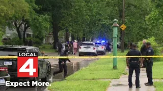 5 people arrested after shooting on Detroit's west side