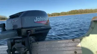 1999 Johnson 15hp outboard motor