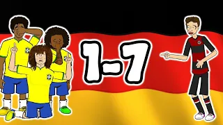 🏆1-7! Germany destroy Brazil! (442oons Parody)