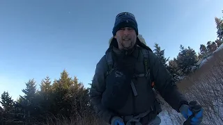 Mt  Mitchell Winter Shakedown with Poncho from AnotherDaysWalk