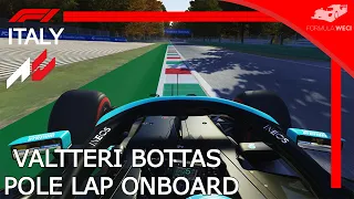 Valtteri Bottas Qualifying Pole Lap | 2021 Italian Grand Prix | Assetto Corsa |