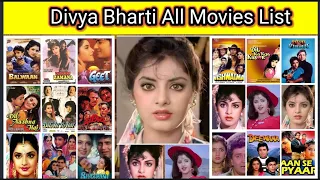 Divya Bharti All Movie/Films List || Hit super Hit / Flop Year Wish || With Govinda, Sahrukh, Rishi