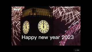 New year 2023 London UK TrainsYT
