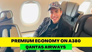 Qantas Premium Economy | A380 | Airbus | Sydney to Los Angeles | SYD - LAX