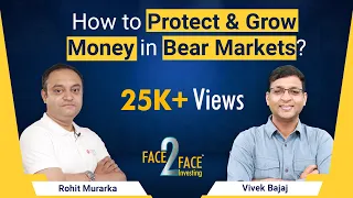 How to Protect & Grow money in bear markets? #Face2Face with Rohit Murarka
