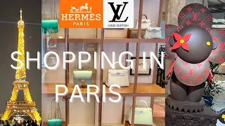 Paris Luxury Shopping Vlog | Hermes & Louis Vuitton | LV Dream ❤️ Eat & Shop