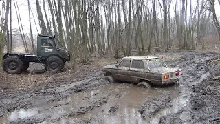 ПЕРВЫЙ раз в БОЛОТЕ после ТЮНИНГА МЕГА-ЗАЗ ZaLu-PazL off road 4x4