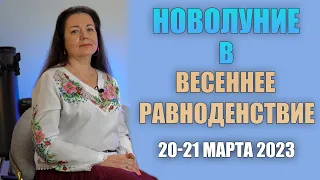 НОВОЛУНИЕ В ВЕСЕННЕЕ РАВНОДЕНСТВИЕ 20-21 МАРТА 2023