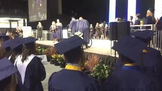 WATCH: Paralyzed Plant City student walks across stage at graduation