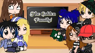 MLB react to The Golden Family|Gacha club|part 1