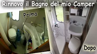 Rinnovo bagno camper