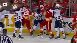 Scrum Breaks Out After Hit on McDavid