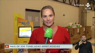 Correios de São Paulo recebem doações para vítimas no Rio Grande do Sul