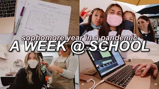 WEEK IN MY LIFE // school, hair appt, cheer, bday & more