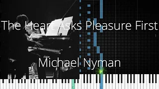 🎹 The Heart Asks Pleasure First, Michael Nyman, Synthesia Piano Tutorial