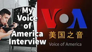 My Voice of America Interview (with English Subtitles!)