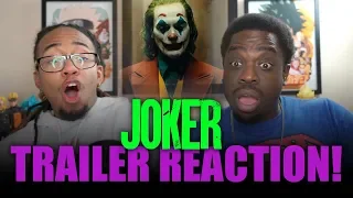 Yo this Actually Looks FIRE! JOKER Trailer Reaction!