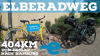 Elberadweg | 404km von Dessau nach Hamburg | Bikepacking