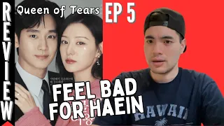 Not Looking Good for HaeIn... | Queen of Tears (눈물의 여왕) REVIEW [EP 5] NETFLIX