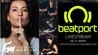 Fernanda Martins (Devotion Records),Beatport livestream 20.11.2020 for the world's children's day