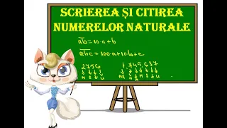 Scrierea si citirea numerelor naturale