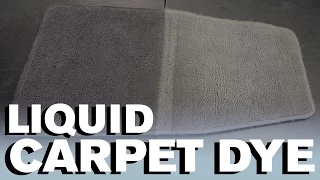 How to Dye Your Carpet - Liquid Dye