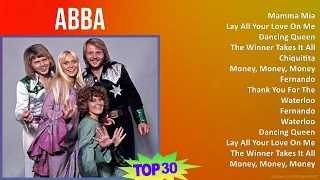 ABBA 2024 MIX Best Songs - Mamma Mia, Lay All Your Love On Me, Dancing Queen, The Winner Takes I...