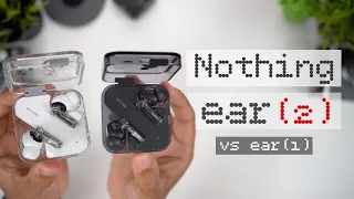 Nothing Ear (2) In-Depth Review vs ear (1) | Android's AirPods Pro Killer!