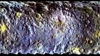 NASA Ceres Dwarf Planet Color Footage fixed1t Flyover Movie