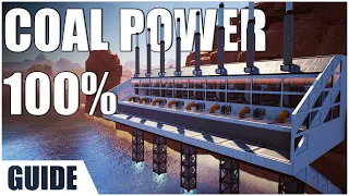 Efficient Coal Power Plant Layouts | Satisfactory Game